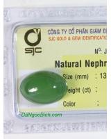 Viên đá ngọc bích nephrite NBKD16.28