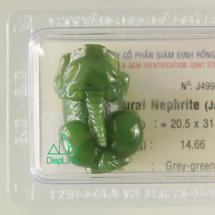 Tỳ hưu ngọc bích nephrite NBTH14.66