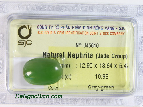 Vien da ngoc bich nephrite