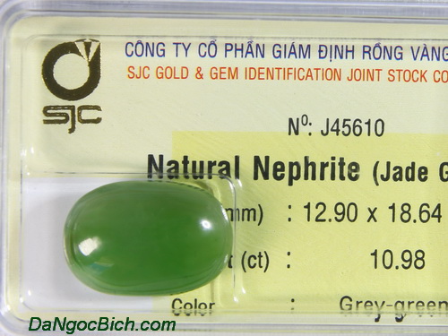 Vien da ngoc bich nephrite