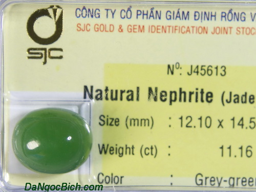 Vien da ngoc bich nephrite