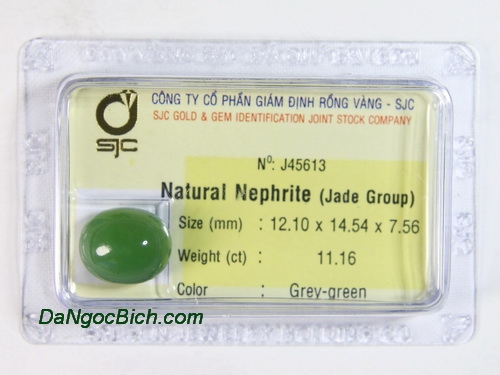 Vien da ngoc bich nephrite