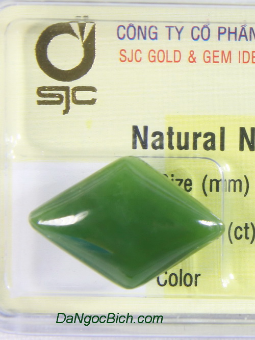 Vien da ngoc bich nephrite