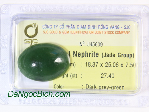 Vien da ngoc bich nephrite