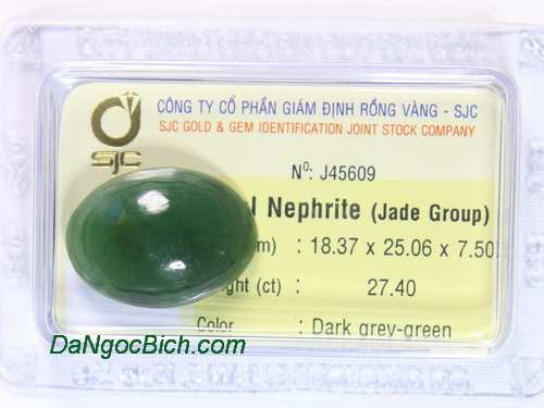 Vien da ngoc bich nephrite