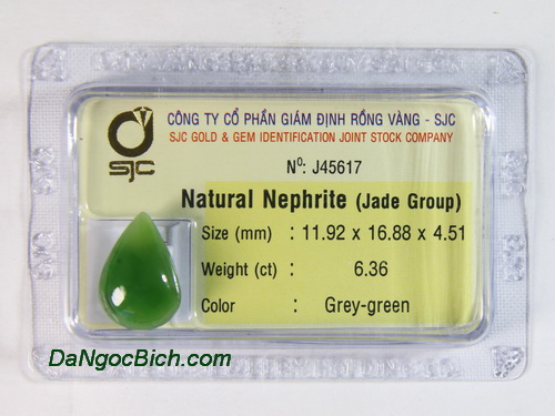 Vien da ngoc bich nephrite