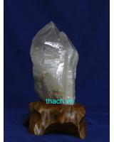 Khối đá thạch anh trắng phong thủy TR15