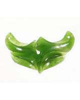 Mặt ngọc bích nephrite jade NBM32