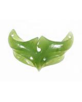 Mặt ngọc bích nephrite jade NBM35