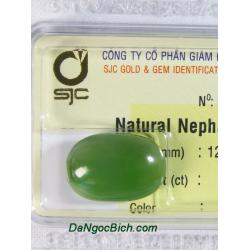 Viên đá ngọc bích nephrite NBKD10.98