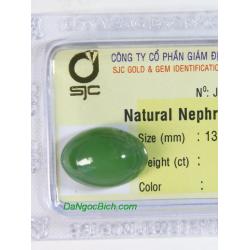 Viên đá ngọc bích nephrite NBKD16.28