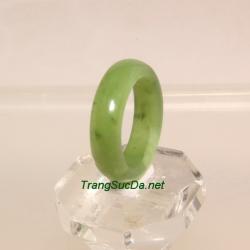 Nhẫn ngọc bích nephrite size18.5 NBN13