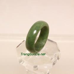 Nhẫn ngọc bích nephrite size18.5 NBN15