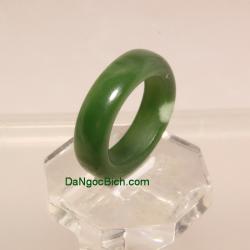 Nhẫn ngọc bích nephrite size17.5 NBN26