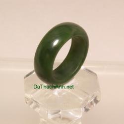 Nhẫn ngọc bích nephrite size18.5 NBN29