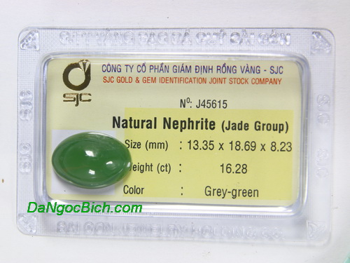 Vien da ngoc bich nephrite