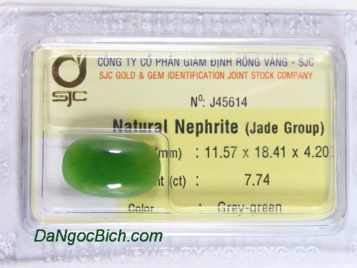 Vien da ngoc bich nephrite