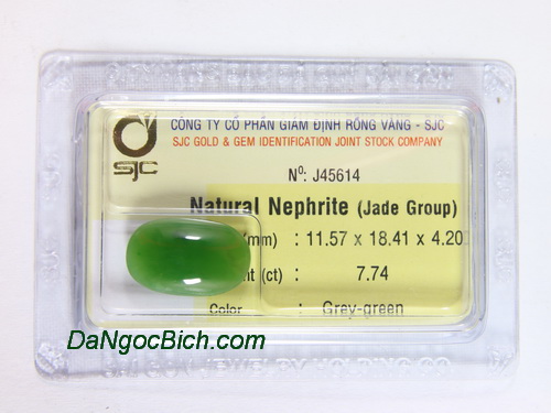 Vien da ngoc bich nephrite