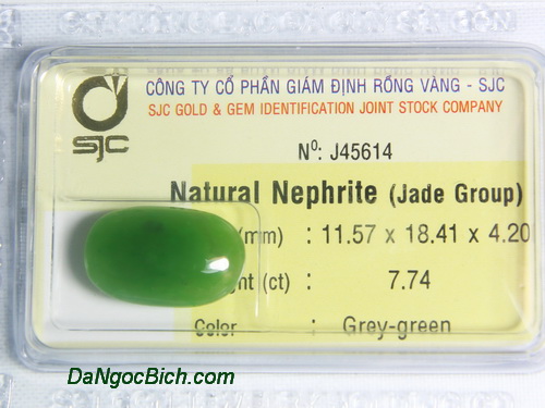 Vien da ngoc bich nephrite